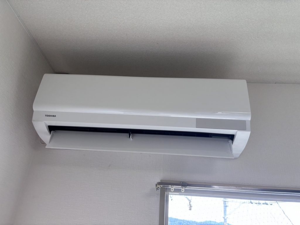 滋賀でルームエアコン入替工事！